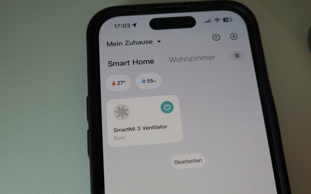 Bequemer Zugriff über die Xiaomi Home-App.